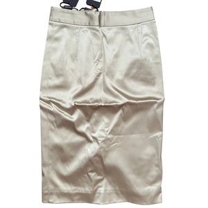 Dolce & Gabbana Cream Pencil Skirt